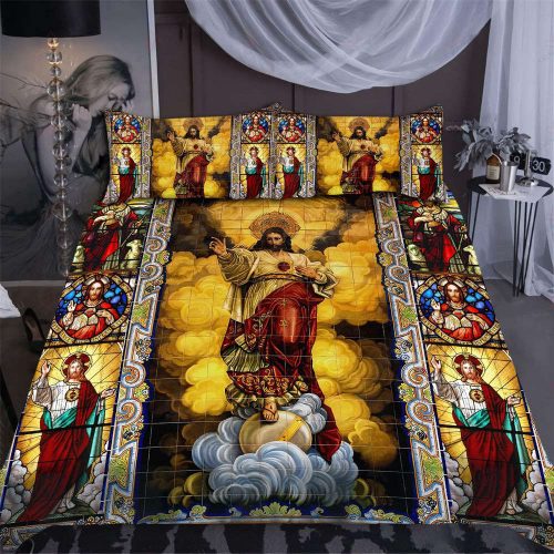 Christian Jesus Bedding Set HV