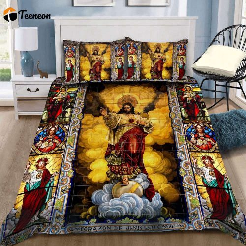 Christian Jesus Bedding Set HV