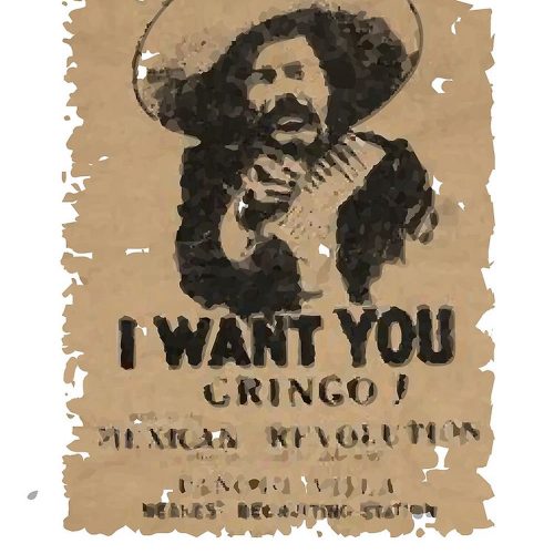 I want You Gringo – Mexican Revolution Design Premium Matte Vertical Poster