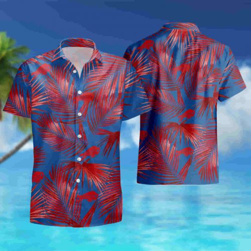 Buffalo Bills Hawaiian Button Up Shirt summer shirt