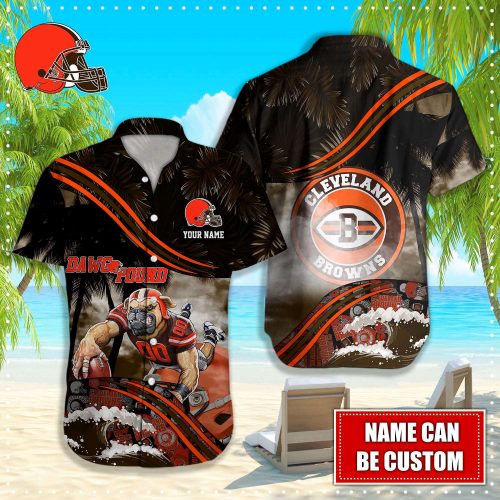 Cleveland Browns NFL-Hawaiian shirt custom