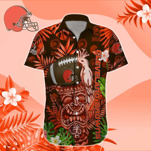 Cleveland Browns NFL-Hawaiian Shirt Custom