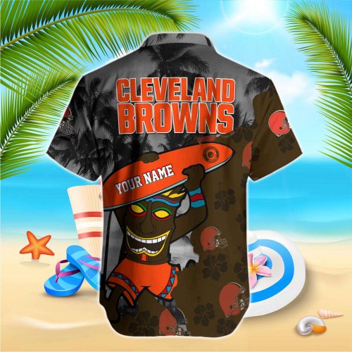 Cleveland Browns NFL-Hawaiian Shirt Custom