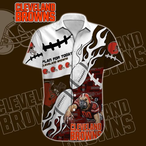 Cleveland Browns NFL-Hawaiian Shirt Custom