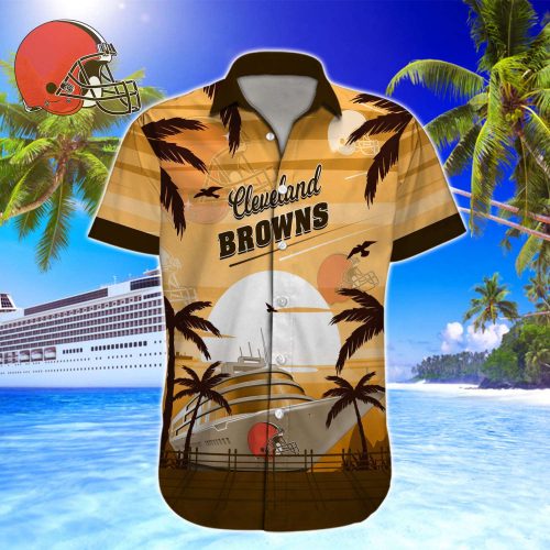 Cleveland Browns NFL-Hawaiian Shirt Custom