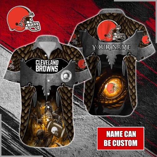 Cleveland Browns NFL-Hawaiian shirt Custom