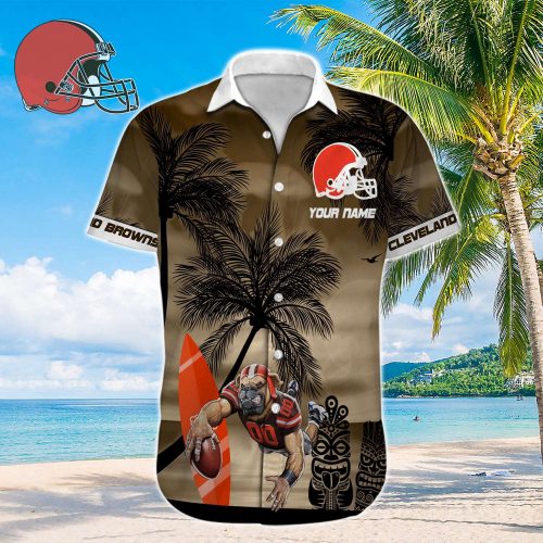 Cleveland Browns NFL-Hawaiian Shirt Custom