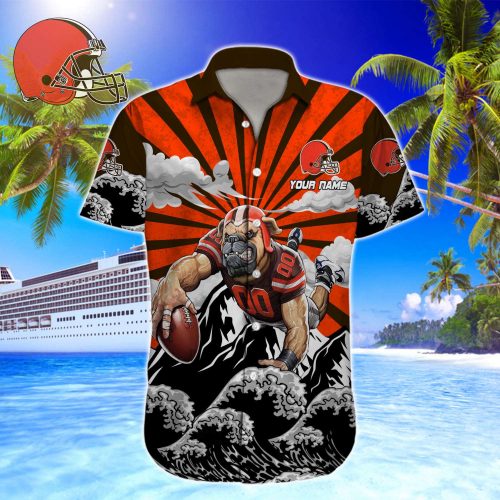 Cleveland Browns NFL-Hawaiian Shirt Custom