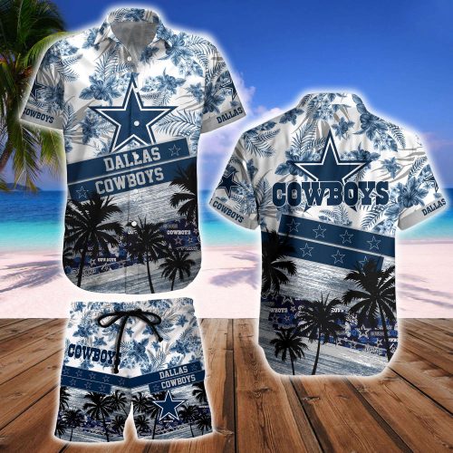 Dallas Cowboys Hawaiian Shirt And Beach Short