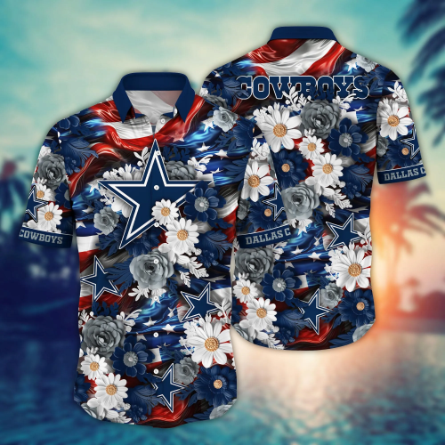 Dallas Cowboys NFL Hawaii Shirt Independence Day, Summer Shirts