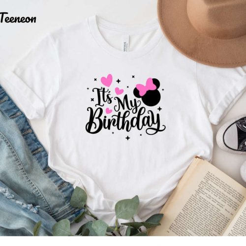 Disney Birthday Shirt: Mickey Mouse Tee for Boys Disneyland & Disneyworld Celebration