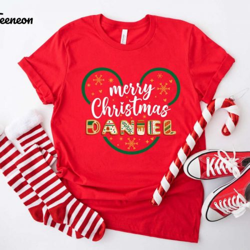 Disney Gingerbread Shirt, Christmas Disney Mickey Heat Shirt, Disney Christmas Shirt, Mickey Minnie Christmas Shirt, Christmas Family Shirt