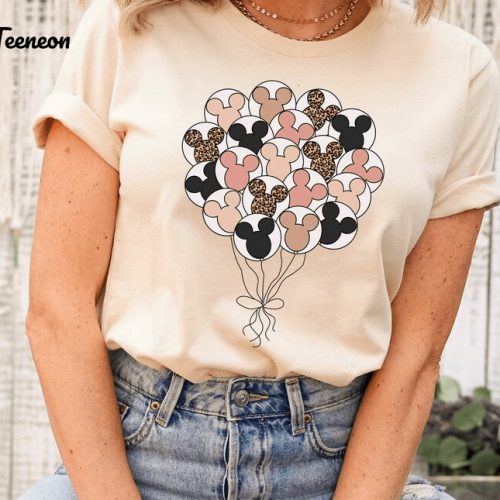 Disney Mickey Balloon T-Shirt – Animal Kingdom & Disney Trip Shirts