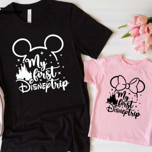 Disney Trip Tshirts: Mickey & Minnie Matching Family Tees – Disney World & Disneyland