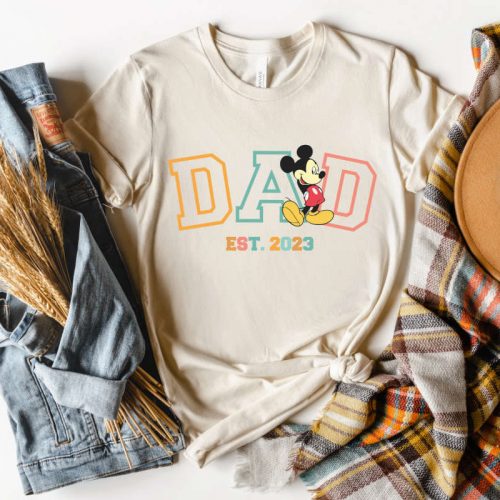 Mickey Dad Shirt: Disney Gift for Daddy Funny Mouse Shirt Best Dad Ever – Perfect Husband Gift