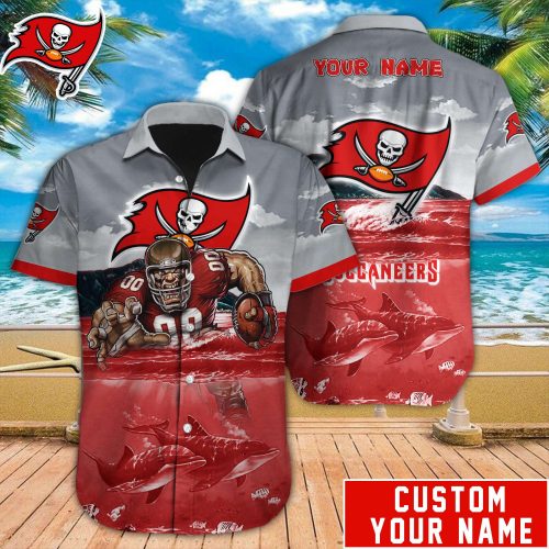 Tampa Bay Buccaneers NFL-Hawaiian Shirt Custom