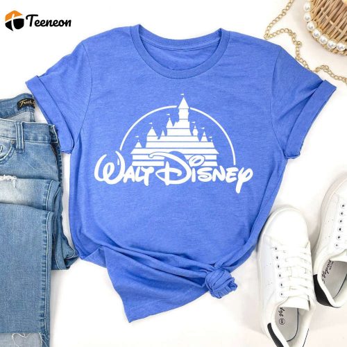 Walt Disney T-shirt, Disney Shirts, Mickey Shirts, Minnie Shirt, Disneyworld Shirt, Disney Shirt For Women, Walt Disney Shirt, Disney Castle