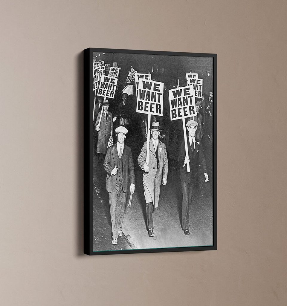 Vintage Prohibition Beer Poster For Home Decor, Vintage Poster For Home Decor Vintage Prohibition Beer Poster For Home Decor, Vintage Poster For Home Decor