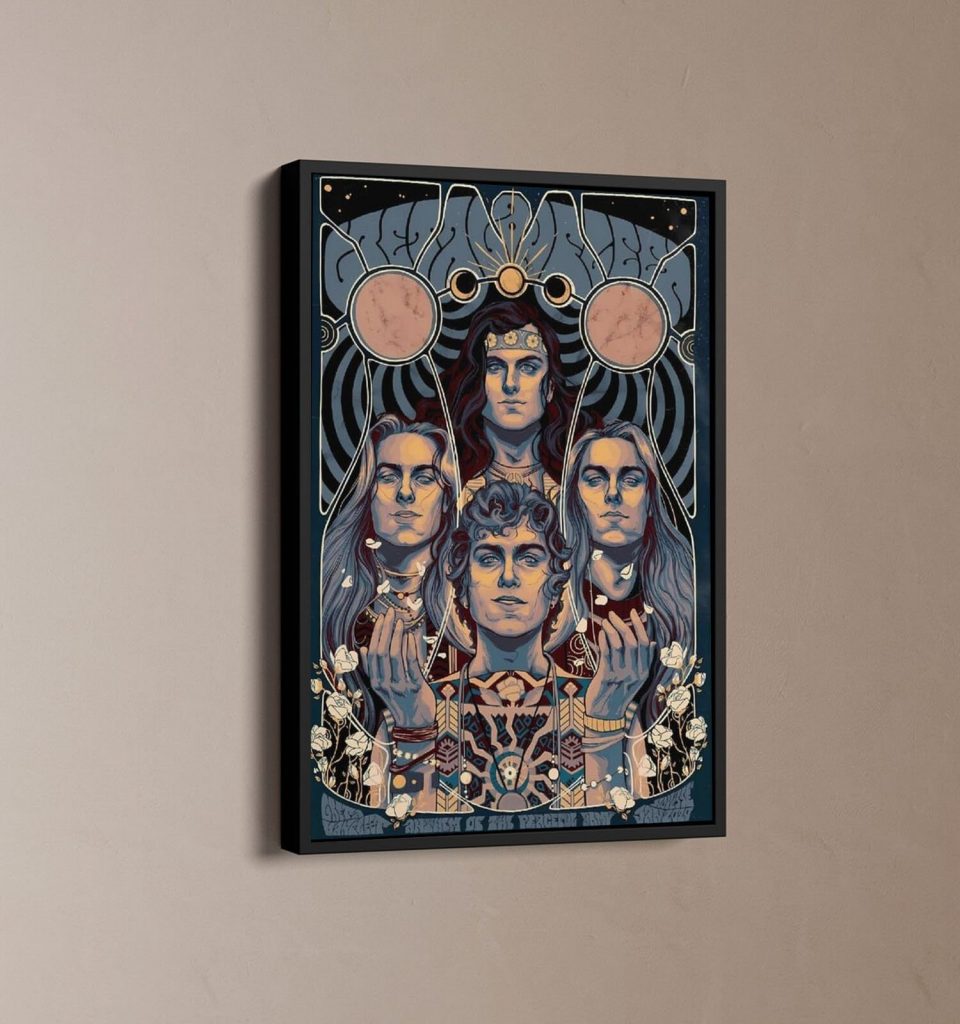 Greta Van Fleet Movie Poster For Home Decor, Vintage Poster For Home Decor