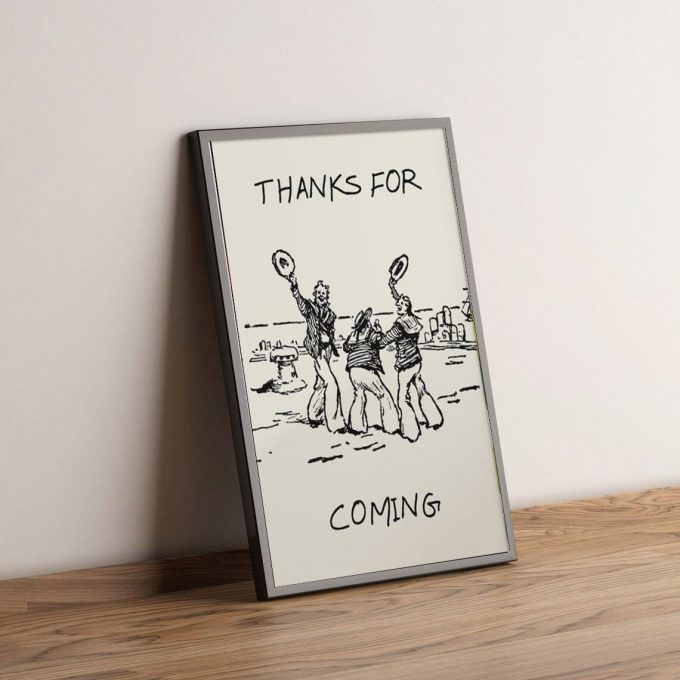 Thanks For Coming Print Vintage Sailor Poster For Home Decor