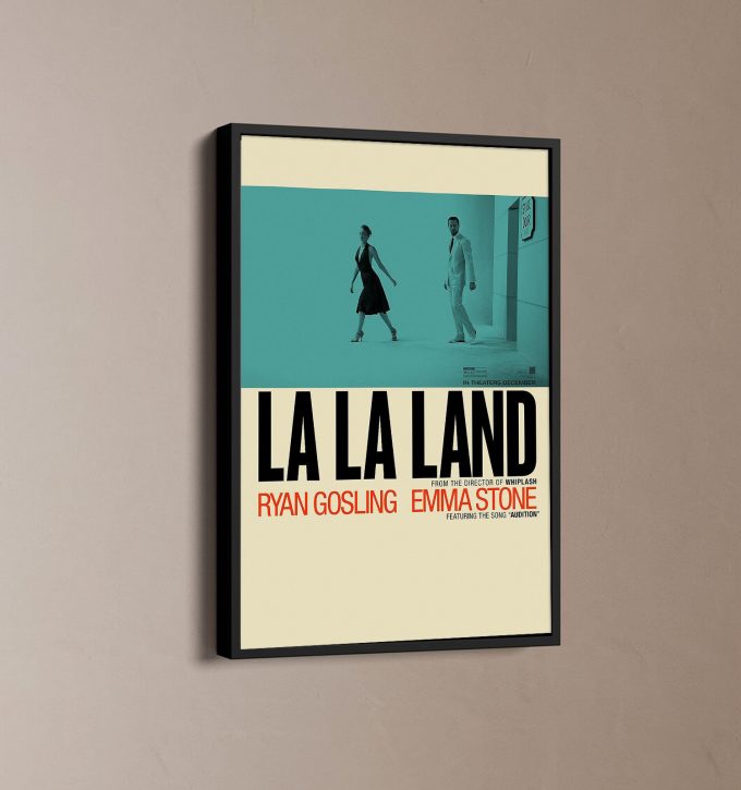 La La Land Movie Poster Gift For Home Decor, Movie Vintage Poster Gift For Home Decor