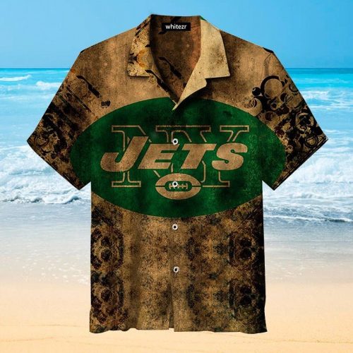 New York Jets Nostalgic Hawaiian Shirt Gift For Men And Women