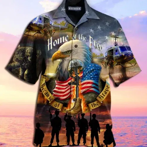 Unique Premium Veterans Hawaii Shirt For Men And Women Super Cool and Comfortable