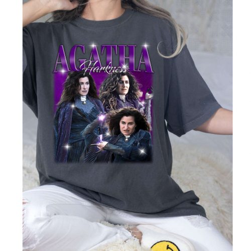 Agatha Harkness Shirt, Agatha Harkness T-Shirt, Agatha Harkness Tees, Hip hop Graphic, Unisex Tee, Bootleg Retro 90’s Fans Gift, Trendy Tees