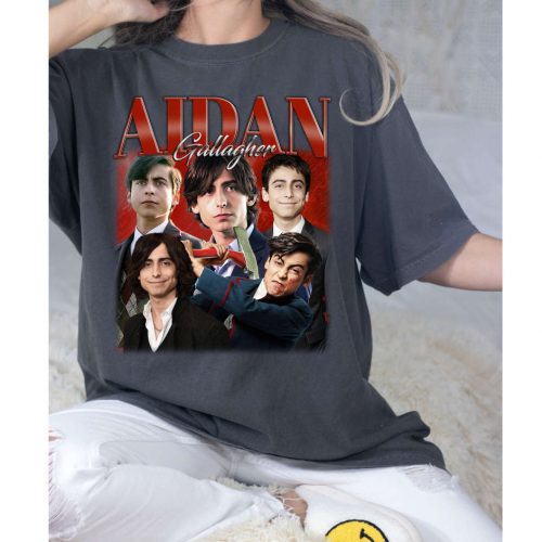 Aidan Gallagher T-Shirt, Aidan Gallagher Shirt, Aidan Gallagher Tees, Hip hop Graphic, Unisex Tees, Bootleg Retro 90’s Fans Gift, Trendy Tee