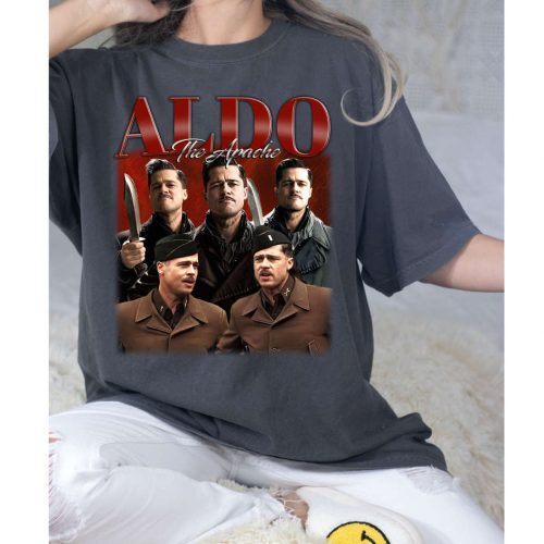 Aldo The Apache T-Shirt, Aldo The Apache Shirt, Aldo The Apache Tees, Hip hop Graphic, Unisex Tee, Bootleg Retro 90’s Fans Gift, Trendy Tees