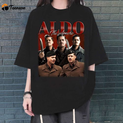 Aldo The Apache T-Shirt, Aldo The Apache Shirt, Aldo The Apache Tees, Hip hop Graphic, Unisex Tee, Bootleg Retro 90’s Fans Gift, Trendy Tees