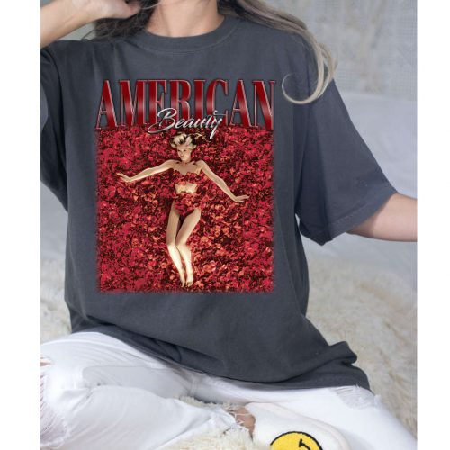 American Beauty T-Shirt, American Beauty Shirt, American Beauty Tees, Hip hop Graphic, Unisex Tees, Bootleg Retro 90’s Fans Gift, Trendy Tee