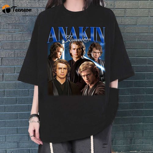 Anakin Skywalker T-Shirt, Anakin Skywalker Shirt, Anakin Skywalker Tees, Hip hop Graphic, Unisex Tees, Bootleg Retro 90’s Fans, Trendy Tee