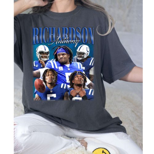 Anthony Richardson T-Shirt, Anthony Richardson Shirt, Anthony Richardson Tees, Vintage Shirt, Retro Shirt, Trendy Shirt, Couples Shirt