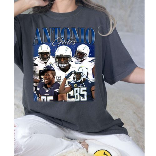 Antonio Gates T-Shirt, Antonio Gates Shirt, Antonio Gates Tees, Unisex Shirt, Vintage Shirt, Retro Shirt, Trendy Shirt, Couples Shirt