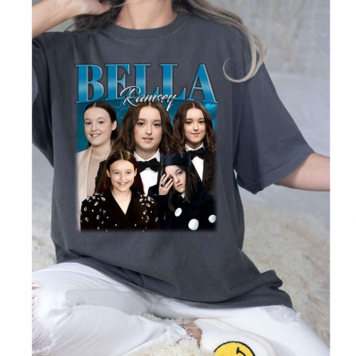 Bella Ramsey T-Shirt, Bella Ramsey Shirt, Bella Ramsey Unisex , Unisex Shirt, Vintage Shirt, Retro T-Shirt, Trendy T-Shirt, Couples Shirt