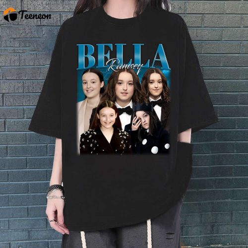 Bella Ramsey T-Shirt, Bella Ramsey Shirt, Bella Ramsey Unisex , Unisex Shirt, Vintage Shirt, Retro T-Shirt, Trendy T-Shirt, Couples Shirt