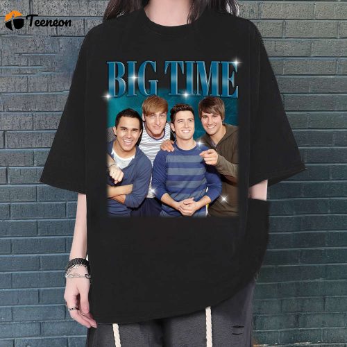 Big Time T-Shirt, Big Time Shirt, Big Time Tees, Big Time Retro, Hip hop Graphic, Unisex Shirt, Bootleg Retro 90’s Fans Gift, Trendy Shirt