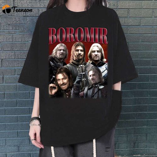 Boromir T-Shirt, Boromir Shirt, Boromir Tees, Hip hop Graphic, Unisex Shirt, Bootleg Retro 90’s Fans Gift, Trendy Shirt, Gifts Men