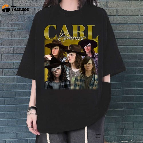 Carl Grimes T-Shirt, Carl Grimes Shirt, Carl Grimes Tees, Hip hop Graphic, Unisex Shirt, Retro Shirt, Vintage Shirt,  Trendy Shirt