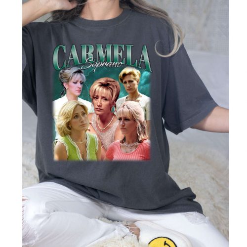 Carmela Soprano T-Shirt, Carmela Soprano Shirt, Carmela Soprano Tees, Hip hop Graphic, Unisex Shirt, Bootleg Retro 90’s Fans, Trendy Shirt