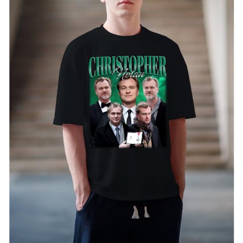 Christopher Nolan T-Shirt, Christopher Nolan Shirt, Hip hop Graphic, Unisex Shirt, Bootleg Retro 90’s Fans Gift, Trendy Shirt, Gifts Men