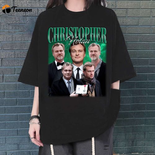 Christopher Nolan T-Shirt, Christopher Nolan Shirt, Hip hop Graphic, Unisex Shirt, Bootleg Retro 90’s Fans Gift, Trendy Shirt, Gifts Men