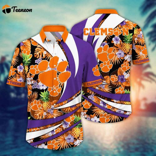 Clemson Tigers  Hawaii Shirt, Best Gift For Men And Women