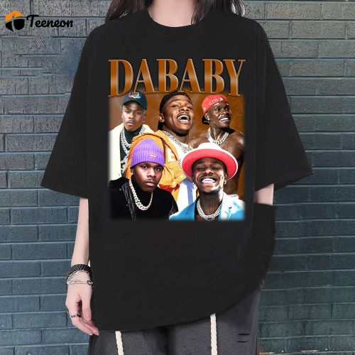 DaBaby T-Shirt, DaBaby Shirt, DaBaby Tees, DaBaby Merch, Unisex Tee, Vintage Shirt, Hip hop Graphic, Trendy Shirt, Retro Shirt, Unisex Shirt