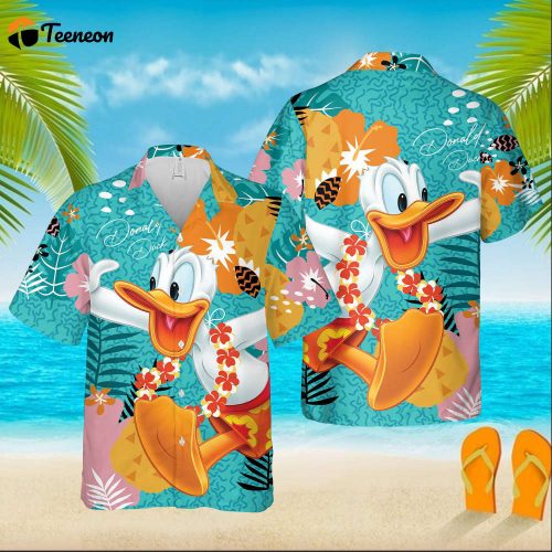 Donald Duck  Hawaii Shirt Gift For Men Women