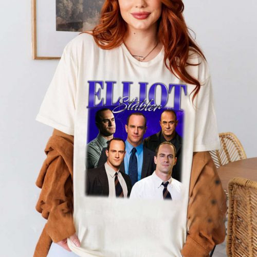 Elliot Stabler T-Shirt, Elliot Stabler Shirt, Elliot Stabler Tees, Vintage Shirt, Hip hop Graphic, Trendy Shirt, Retro Shirt, Unisex Shirt