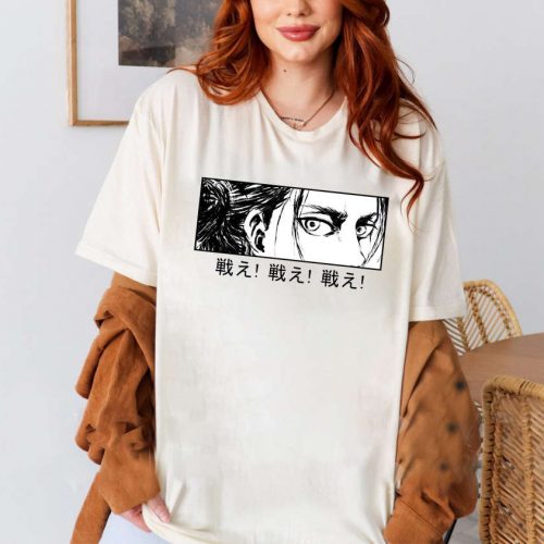 Eren Yeager Shirt,Eren Yeager Tshirt,Anime Shirt,Attack on Titan Shirt,Attack Titan Shirt,Anime Manga Shirt,Anime Lovers Shirt,Anime Tee