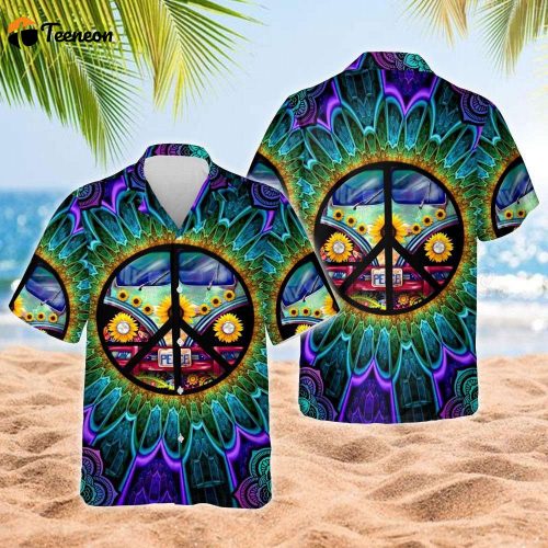 Every Little Thing Is Gonna Be Alright Hippie Hawaiian Shirt For Men Women