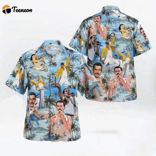 Freddie Mercury Hawaii Shirt, Best Gift For Men And Women